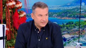 Ο Γιωργος Λιαγκας διαψευδει οτι ο Γιωργος Μαζωνακης εδωσε χρηματα στον τηλεμαραθωνιο