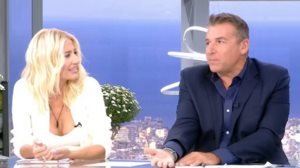 Επικο! Η απιστευτη ατακα του Γιωργου Λιαγκα στη Φαιη Σκορδα on air