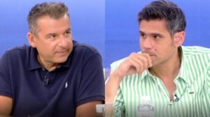 Γιωργος Λιαγκας και Δημητρης Ουγγαρεζος σε νεο αμηχανο διαλογο στο &quot;Πρωινο&quot;: &quot;Καλως τον Μαρκο της επομενης γενιας&quot;