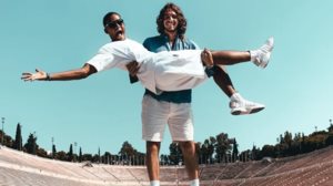 Στεφανος Τσιτσιπας | Εμμανουηλ Καραλης: Περιηγηση στην Ακροπολη και στο Καλλιμαρμαρο | Οι εντυπωσιακες ποζες