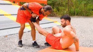 Εκτος αγωνισματος ο Σταθης Σχιζας στο Exathlon - Τραυματιστηκε και αποχωρησε με ασθενοφορο