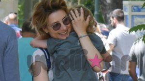 Ευδοκια Ρουμελιωτη: Με τον γιο της στην Κηφισια! Δειτε τις φωτογραφιες