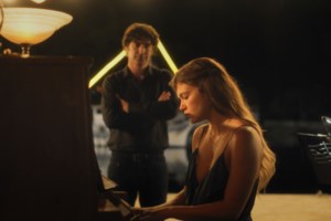 Χριστόφορος Παπακαλιάτης & Μαρία Καβογιάννη στους Παξούς μαζί με τον Morgan Freeman