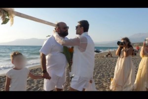 Νέες φωτογραφίες από τον γάμο του Παντελή Τουτουντζή με τον σύντροφό του - εικόνα 2