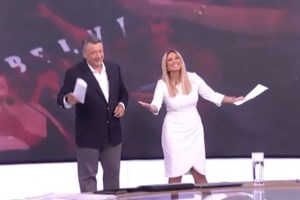 Ντόρα Κουτροκόη και Γιώργος Γρηγοριάδης έκαναν μαζί πρεμιέρα στο "Action Τώρα" - "Μας πήρε χρόνια να συνεργαστούμε"