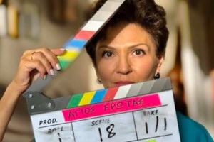 Οι πρώτες φωτογραφίες από τις διακοπές της Κατερίνας Παπουτσάκη με τους γιους της στη Σητεία