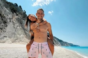 Η Εριέττα Κούρκουλου και ο Βύρων Βασιλειάδης βάφτισαν τον γιο τους! Φωτογραφίες