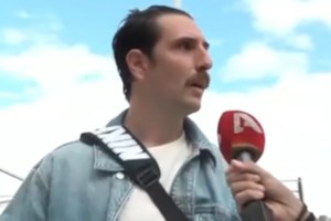 Η αντίδραση του Γιώργου Γεροντιδάκη στην ερώτηση δημοσιογράφου: "Α είσαι τέτοια εσύ" - εικόνα 4