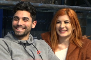 H πρώτη φωτογραφία από την αρένα του Battle of the Couples με τον Παναγιώτη Βασιλάκο