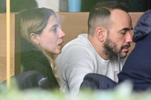 Ο Πάνος Μουζουράκης με τη σύντροφό του στην πρώτη τους on camera εμφάνιση