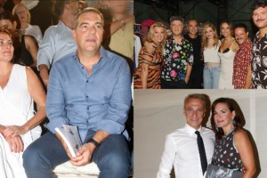 Σπάνια εμφάνιση της Καρυοφυλλιάς Καραμπέτη με τον σύντροφό της, Κρις Ραντάνοφ