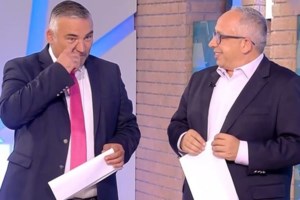 Η Μαρία Αναστασοπούλου & το μήνυμα στον σύντροφό της, Γιάννη Κολοκυθά, κατά το φινάλε του από τον ΣΚΑΪ