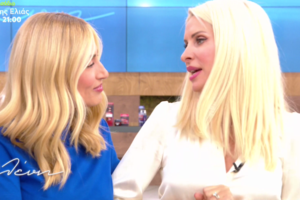 Ελένη Μενεγάκη: "Ένιωθα σαν να ήμουν σε ένα τρένο που έτρεχε συνεχώς"