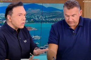 Γιώργος Λιάγκας: "Τα φιλιά μας στην Καινούργιου. Αν ισχύουν αυτά που ακούω με το καλό πραγματικά"