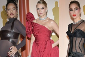 Oscars Report | Η πίσω ... όψη της Lady Gaga, τα δάκρυα της Jamie Lee Curtis & όλα τα φώτα στη Rihanna