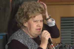 Η Κατερίνα Ζαρίφη αποχαιρετά την Φιλιώ Πυργάκη