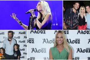 H Άννα Βίσση ποζάρει με τα εγγόνια της, ένα χρόνο μετά!