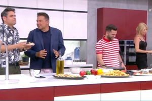 Ο Γιώργος Λιάγκας "στέλνει πακέτο" τον Δημήτρη Ουγγαρέζο στη Ναταλία Γερμανού