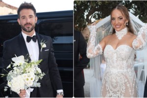 Ανδρομάχη & Γιώργος Λιβάνης στις πρώτες δηλώσεις μετά τον γάμο τους - Η παράδοση που τήρησε η νύφη