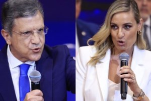 Όλες οι διάσημες αφίξεις στο Ωδείο Αθηνών για την παρουσίαση του ψηφοδελτίου της Νέας Δημοκρατίας