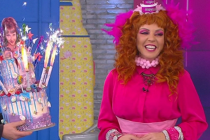 Ο Κωνσταντίνος Αργυρός ευχήθηκε "Χρόνια Πολλά" στη... Βάνια & εκείνη σωριάστηκε!