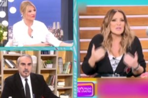 Φαίη Σκορδά και Βαγγέλη Περρής απαντούν στη Ναταλία Γερμανού για το "Battle of the Couples"