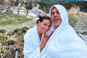 Η Αθηνά Οικονομάκου υποδέχτηκε τον Μπρούνο Τσερέλα στο αεροδρόμιο - εικόνα 4