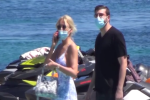 Απόδραση για την Κατερίνα Καινούργιου στο Κάπρι της Ιταλίας μαζί με τον Φίλιππο Τσαγκρίδη