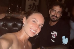 Σάββας Γκέντσογλου & Αγγελική Ηλιάδη μαζί στο γήπεδο