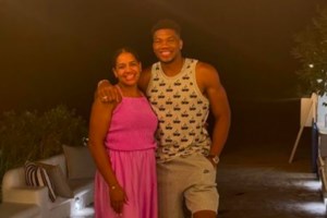 Ο Γιάννης Αντετοκούνμπο δημοσίευσε για πρώτη φορά φωτογραφία της συζύγου του, Μαράια από τον γάμο τους - εικόνα 2