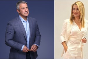 Σπύρος Χαριτάτος και Αλεξάνδρα Χατζηγεωργίου έκαναν πρεμιέρα στις "Καθαρές Κουβέντες"