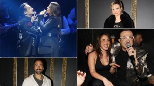 Οι διασημες αφιξεις στην πρεμιερα του Λευτερη Πανταζη και της Αντζελας Δημητριου