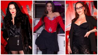 Ολες οι διασημες αφιξεις στο παρτι της M·A·C Cosmetics