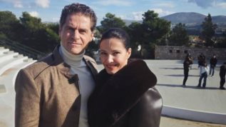 Μαριλιτα Λαμπροπουλου &amp; Δημητρης Λαλος εκαναν ρομαντικη Πρωτοχρονια μαζι