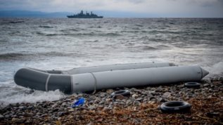 Διασωση 577 μεταναστων ανοιχτα της Γαυδου - Μεταφορα σε Παλαιοχωρα και Αγια Γαληνη