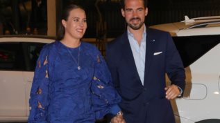 Nina Flohr - Φιλιππος Ντε Γκρες | Casual και ανεμελοι στο φωτογραφικο αλμπουμ απο το ταξιδι τους στην Αφρικη