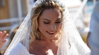 Ελεονώρα Ζουγανέλη: Ποια μεγάλη τάση της μόδας ενσωμάτωνε το νυφικό της
