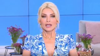 Απούσα η Καινούργιου από την έναρξη της εκπομπής της: "Είχα μια πρωινή αδιαθεσία - Δεν ήμουν καθόλου καλά"