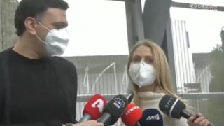 Η Τζένη Μπαλατσινού στις πρώτες της δηλώσεις μετά τον ερχομό του γιου της