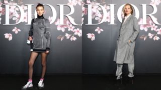 Dior pre-fall 2019: Kate Moss και Bella Hadid front row με αντρικά ρούχα
