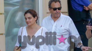 Χρήστος Χωμενίδης &amp; Γωγώ Μπρέμπου: Σπάνια δημόσια εμφάνιση με την κόρη του, Νίκη