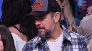 Ο Matt Damon σε βραδινή έξοδο κατά τη διάρκεια των γυρισμάτων της &quot;Οδύσσειας&quot;