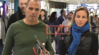 Γιάνης Βαρουφάκης - Δανάη Στράτου: Οικογενειακές γιορτές με την κόρη του: Φωτογραφία