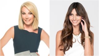 H Τατιάνα Στεφανίδου &amp; η Ηλιάνα Παπαγεωργίου με το ίδιο βελούδινο παντελόνι που μας ενθουσίασε