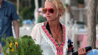 Μαρία Μπεκατώρου: Στην Κεφαλονιά με τον σύζυγό της: Φωτογραφίες