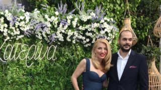 Μαρία Ηλιάκη - Στέλιος Μανουσάκης: Βάφτισαν την κόρη τους | Οι πρώτες εικόνες από το πάρτι