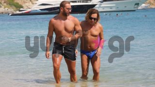 Νίκος Κοκλώνης | Τρύφωνας Σαμαράς: Το αχτύπητο δίδυμο τώρα και στη Μύκονο! Δείτε φωτογραφίες