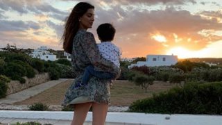 Σταματίνα Τσιμτσιλή: Το καλοκαιρινό στιγμιότυπο με τα τρία της παιδιά!