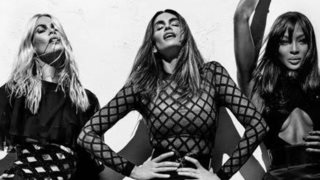 Naomi Campbell - Cindy Crawford - Claudia Schiffer : Τα θρυλικά μοντέλα των 90&#39;s μαζί ξανά!