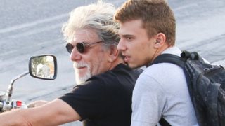 Γιάννης Βούρος: Βόλτα με τη μηχανή μαζί με τον γιο του: Φωτογραφίες